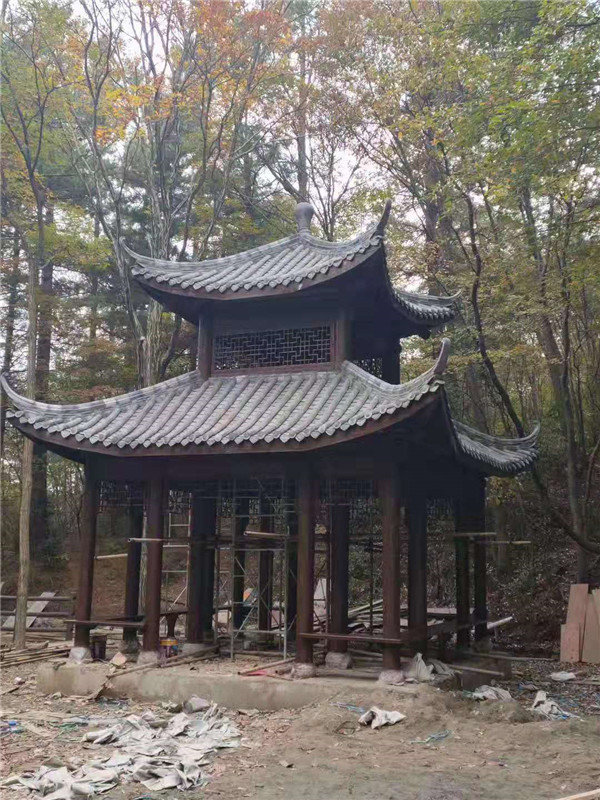 成都涼亭的建造需要注意一些什么呢？